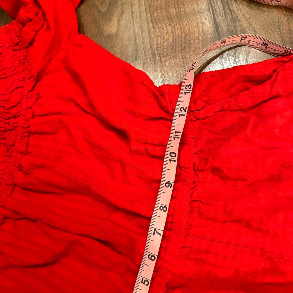 Red Romper Size Women’s Small - image 8
